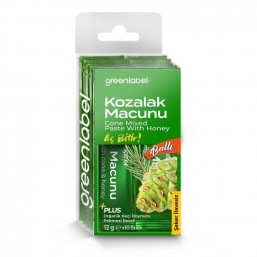 Green Label Çam Kozalak Macun (Ballı) Stick 12g. x 10