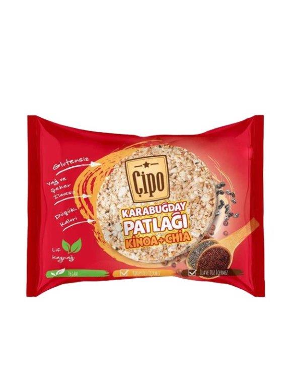 Çipo Kiona+Chia Karabuğday Patlağı 24 gr ürünü