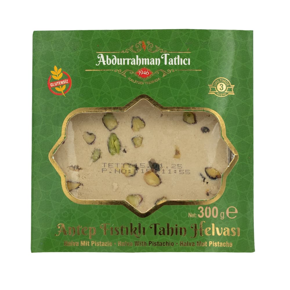 Abdurrahman Tatlıcı Antep Fıstıklı Helva 300 gr ürünü