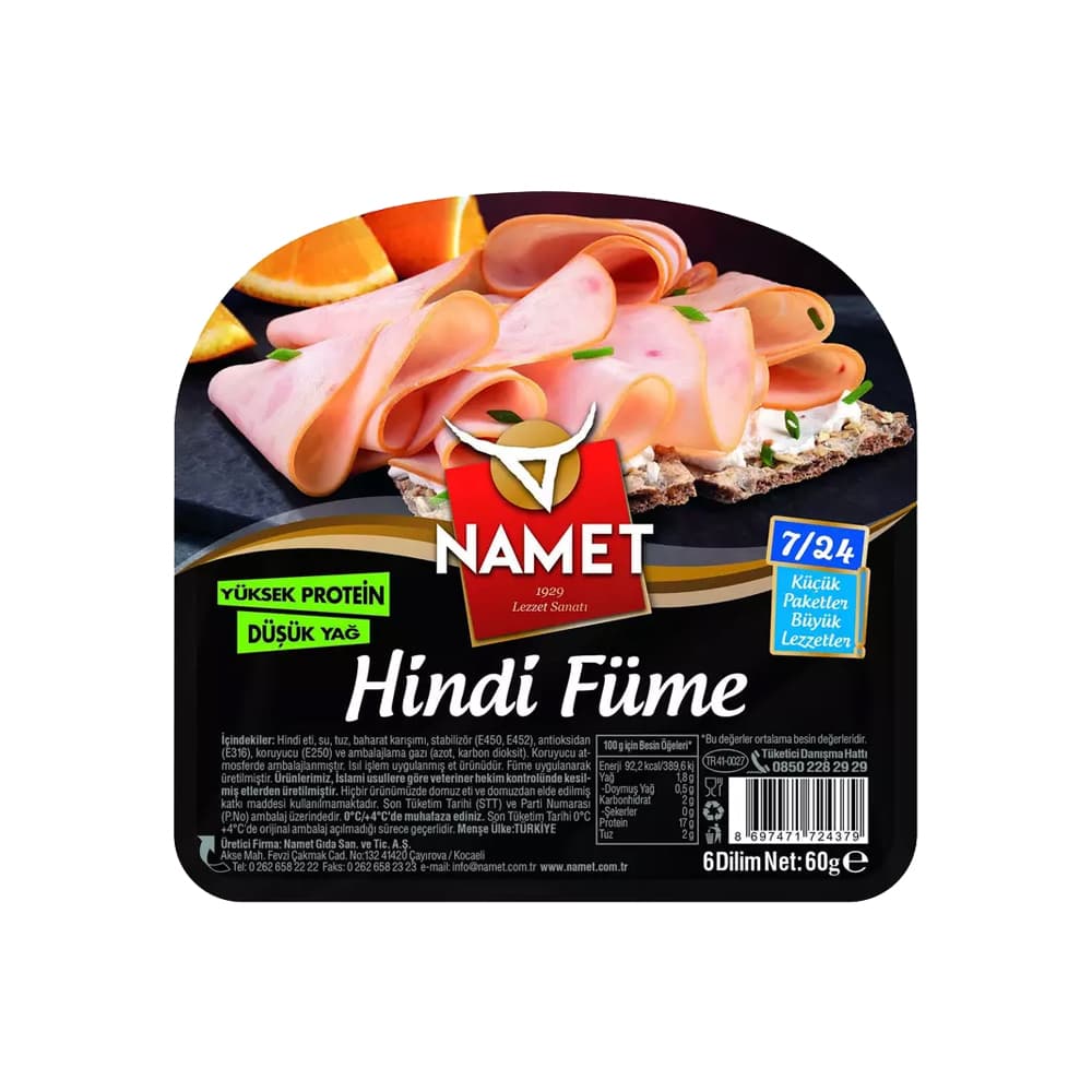 Namet Hindi Füme Salam 60 gr ürünü