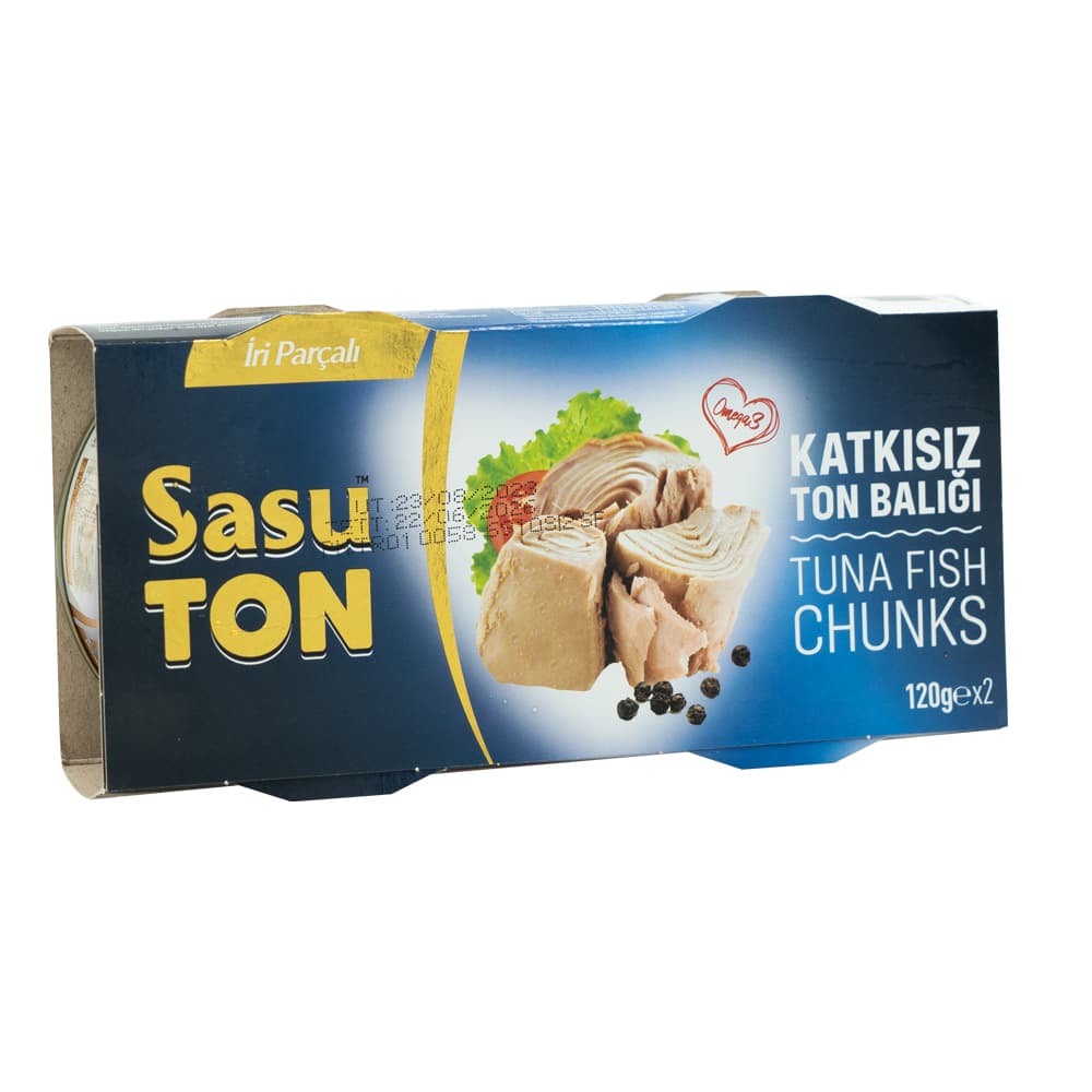 Sasu Sade Ton Balığı 2*120 gr ürünü